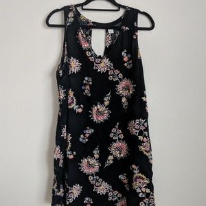 Old Navy Floral Sleeveless Shift Dress
